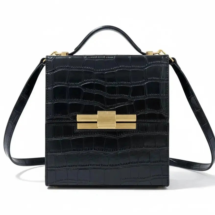 THE NINA CIGAR BOX BAG (FINAL SALE)
