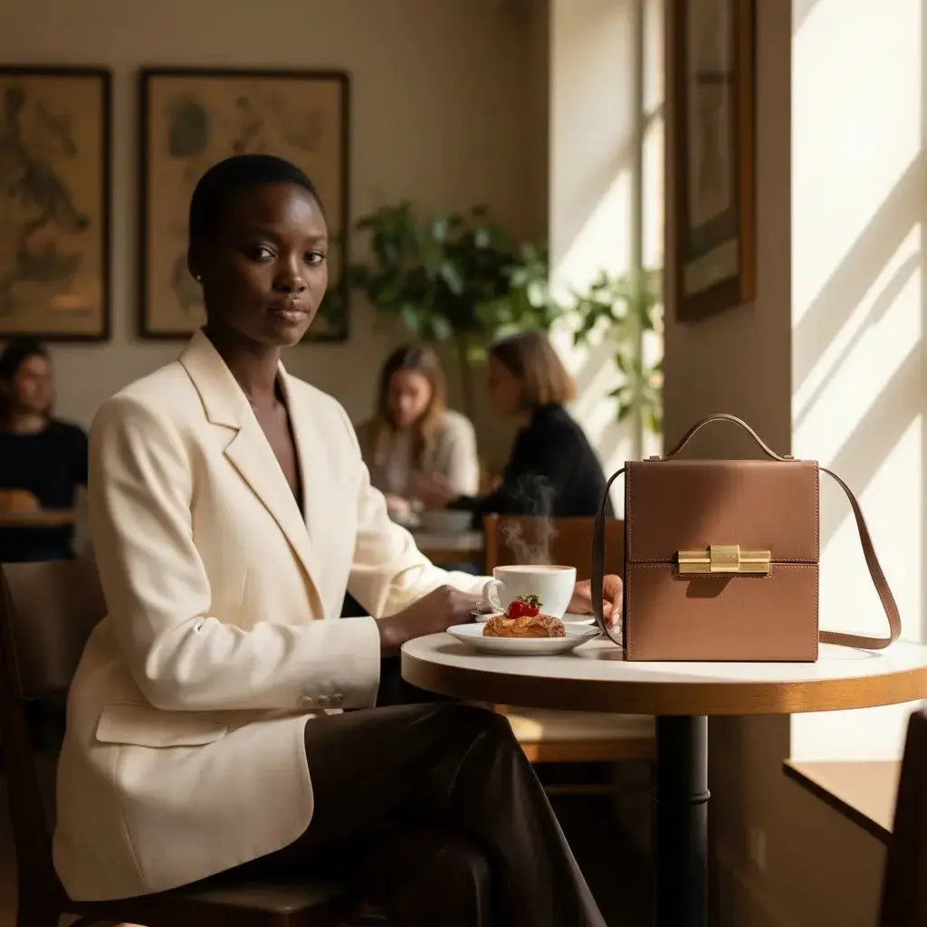 THE NINA CIGAR BOX BAG (FINAL SALE)