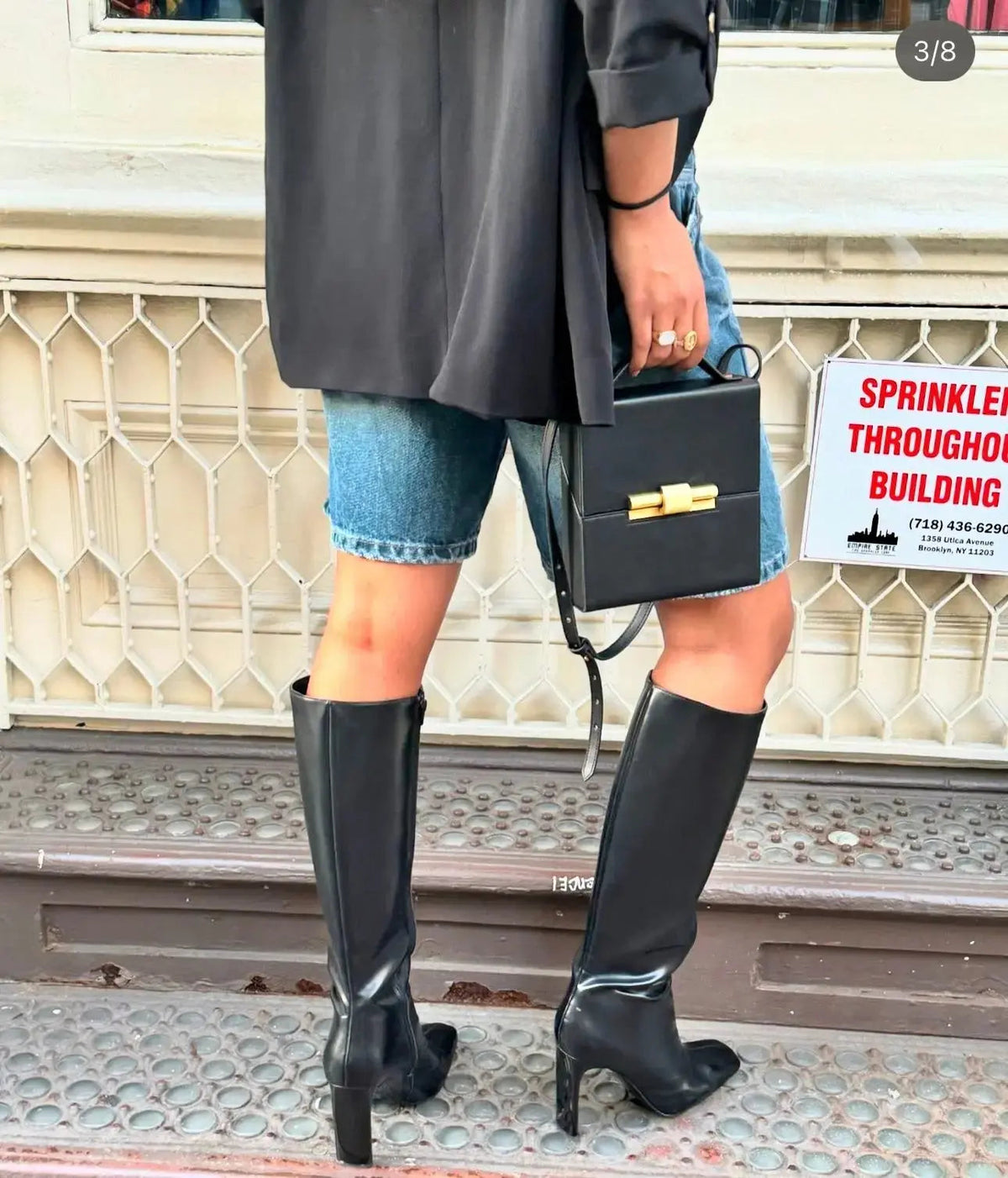 THE NINA CIGAR BOX BAG (FINAL SALE)